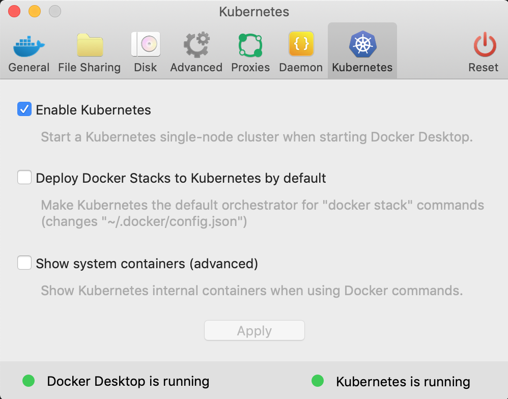 Kubernetes in Docker